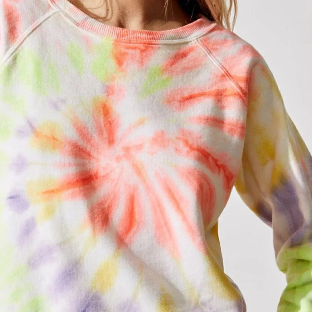 RE/DONE x Hanes Classic Raglan Crewneck Pullover Sweatshirt Size Small - Picture 3 of 16